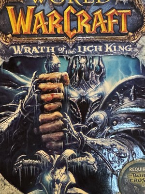 WoW Wrath of the Lich King PC Expansion Set Boxed CIB Blizzard 2008 - Warcraft
