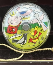 Vintage DUNCAN IMPERIAL JR Return Top Yoyo GREAT MID CENTURY GRAPHICS 