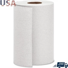 Hardwound Roll Towels Absorbent Eco-Friendly Cleaning Towels Restrooms 12 Rolls