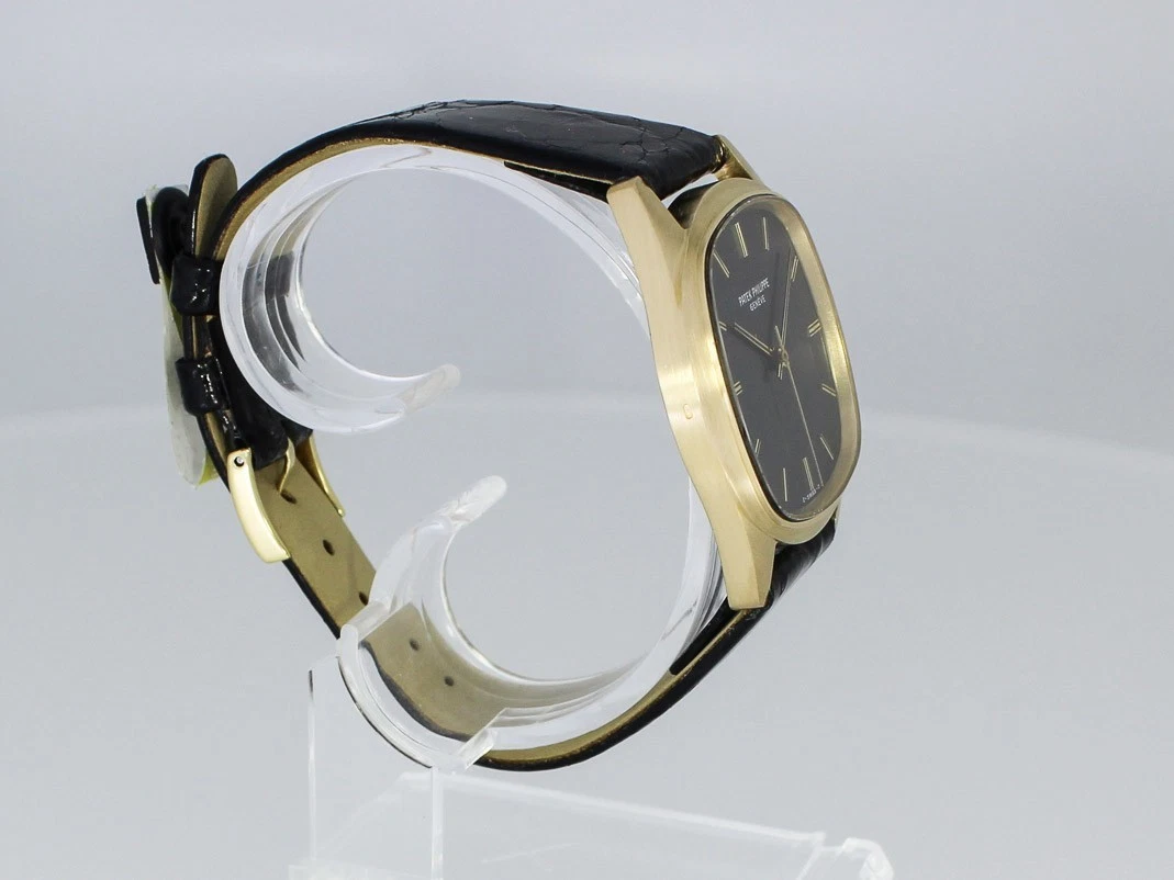 RELOJ PATEK PHILIPPE ELLIPSE D`OR AUTOMÁTICO JUMBO PANTALLA TV 3585 ESFERA AZUL SIGMA