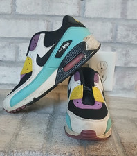 Nike Air Max 90   Teal/Purple/Yellow Colorway...