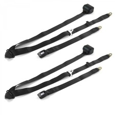 Amc Matador 1971 - 1978 Standard 3pt Bk Retract Bucket Seat Belt Kit-2 Belts Amc Matador 1971 - 1978 Standard 3pt Bk Retract Bucket Seat Belt Kit-2 Belts