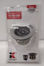Stainless Steel Sink Strainer Assembly for Bar Sink / Keeney K5421