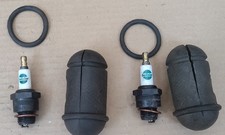 2 Isolator Zündkerzen M 18 175,AWO,MZ,Trabant,Wartburg,F8,P70,IFA
