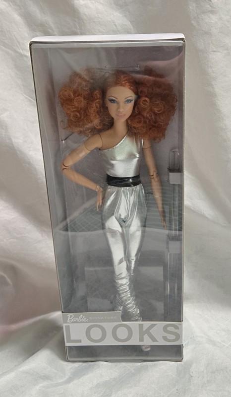 2022 Barbie Looks Doll Model #11 Redhead Made to Move HBX94 Signature NRFB