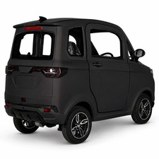 Urban Hopper Elektro Kabinenroller 4-Rad 45km/h 2kW 60V 58Ah Blei-Gel Schwarz – Bild 3