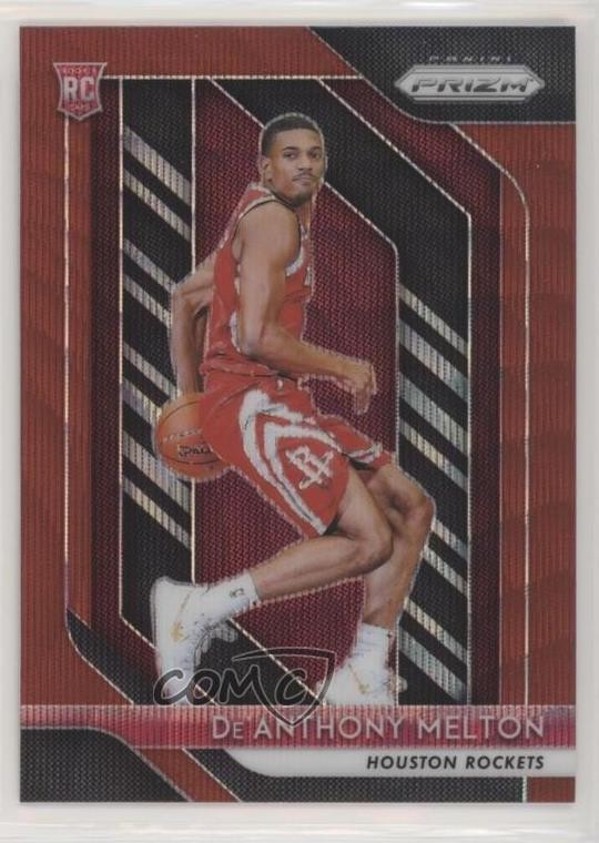 2018-19 Panini Prizm Ruby Wave Prizm De'Anthony Melton #4 7i2