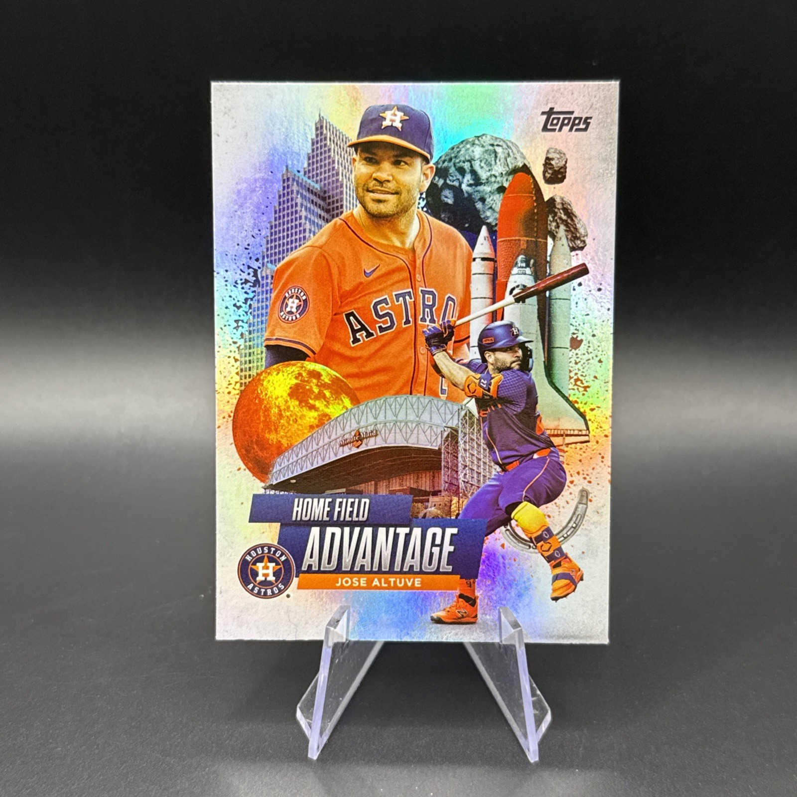 Jose Altuve 2025 Topps Series 2 #HA-40 Home Field Advantage SSP Houston Astros