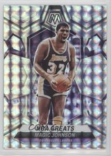 2023-24 Panini Mosaic NBA Greats Mosaic Prizm Magic Johnson #295 HOF 1i77