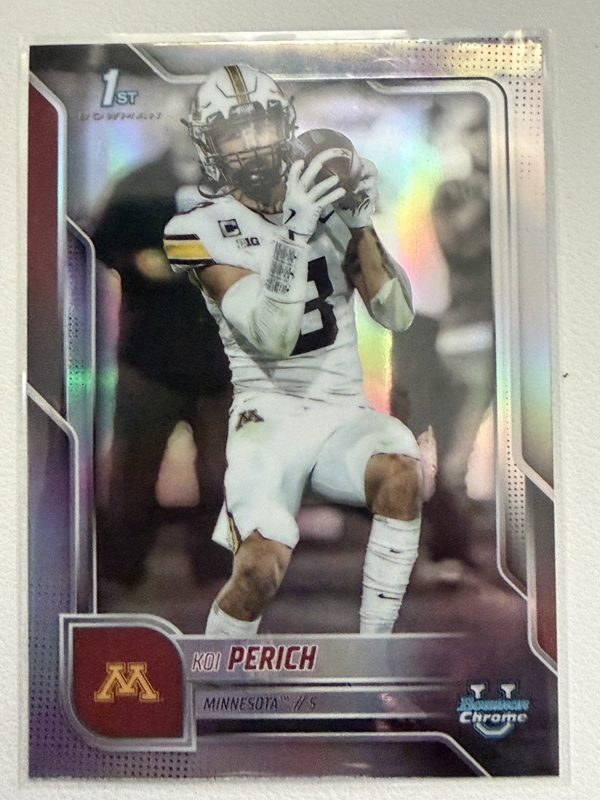 Koi Perich 2025 Bowman University Chrome # 116 Refractor