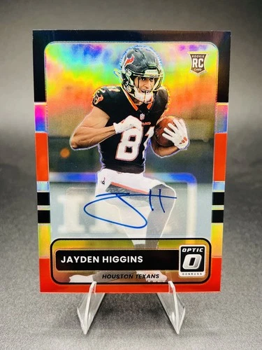 2025 Donruss Optic Jayden Higgins Base (RAW)