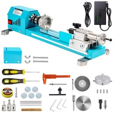✅Professional Mini Lathe Wood Lathe Machine for Woodworking - with Accessories