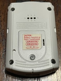 Sega Dreamcast White VMU Visual Memory Unit Tested *Batteries Required*