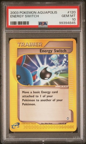 Energy Switch graded PSA 10 for sale on eBay