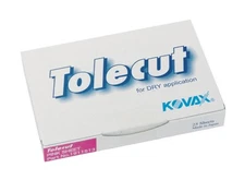 KOVAX Tolecut 191-1513 70 x 114 mm 1500 Grit Pink Dry Sanding Sheet (25/Box)