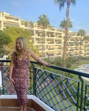 ASOS Size 10 Burgundy Maxi Dress