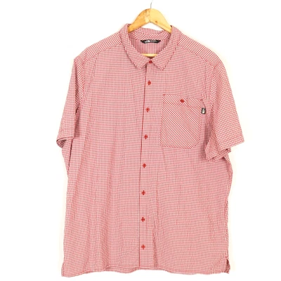 Chemise homme THE NORTH FACE taille 2XL coupe régulière manches courtes rouge... - Photo 1/4