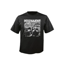 NO COMMENT Black Men Size S-5XL T shirt Cotton KN510