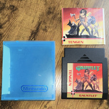 Tengen Gauntlet Nintendo NES Game Cartridge NTSC-U/C (US/CA) w/ Manual