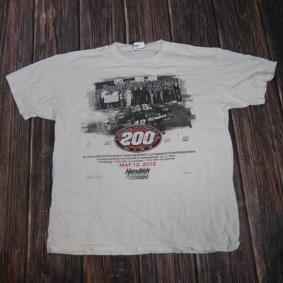 Hendrick Motorsports Shirt Mens XL NASCAR Sprint Cup Kobalt 200 Wins 2012 Tee