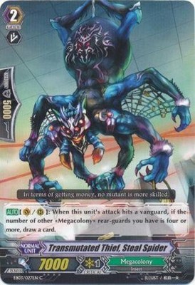 4 x Transmutated Thief, Steal Spider - EB03/027EN - C Near Mint / Mint, English