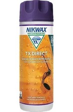 Nikwax TX Direct Wash-In Waterproofing for Outdoor clothing Re-Proofer 300ml