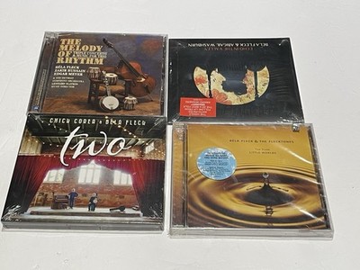 Bela Fleck CD Lot (4) Flecktones Chick Corea Zakir Hussain Abigail Washburn New