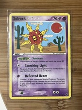 Pokemon TCG Solrock 47/107 EX Deoxys Rare Psychic Heavily Played English on eBay