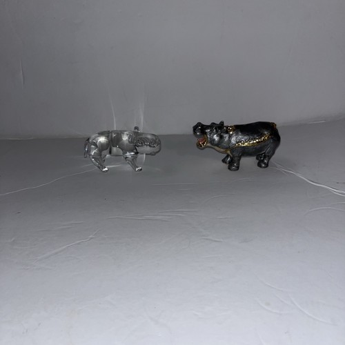 Lot Of 7 hippopotamus collectibles - Picture 4 of 10