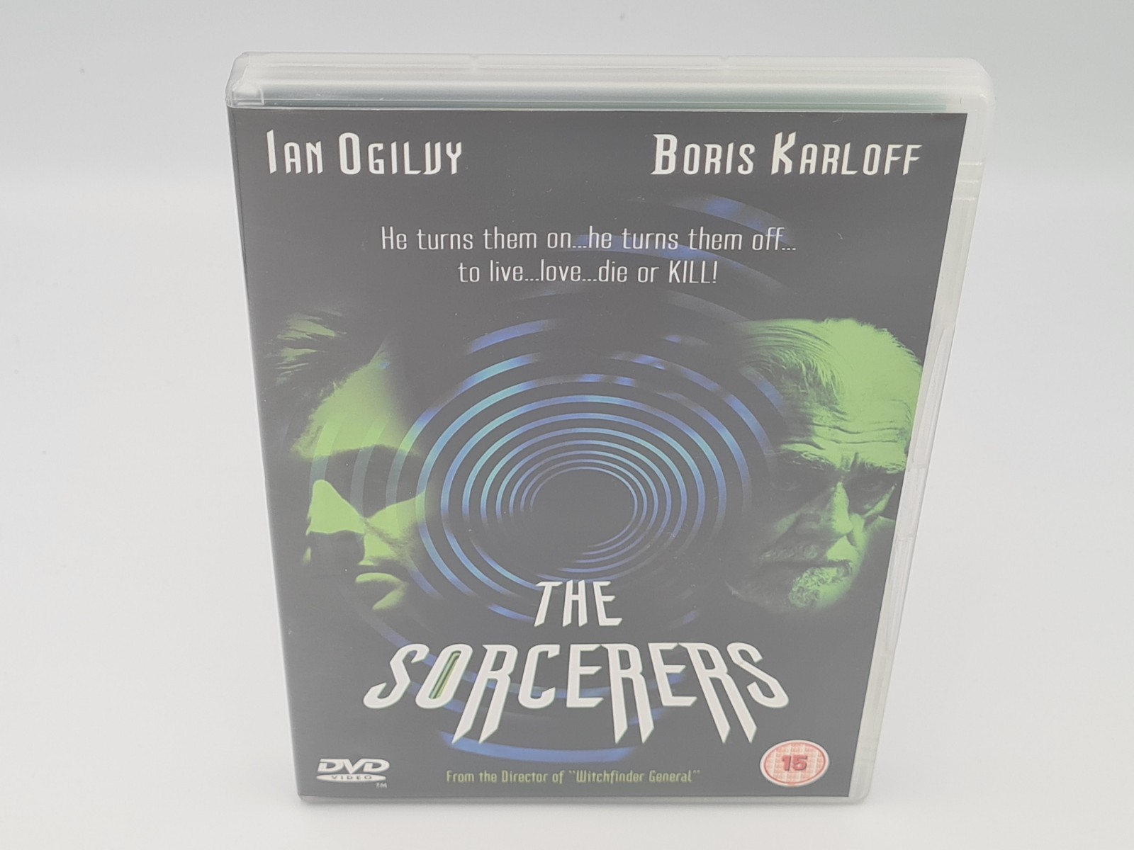 The Sorcerers Dvd Ian Ogilvy Boris Karloff
