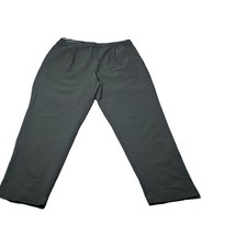 ZARA Men's Black Track Pants Size M Tapered Leg Elastic Waist Drawstring Pockets