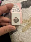 1855 Seated Liberty Half Dime Silver 0.900 Silvetowne