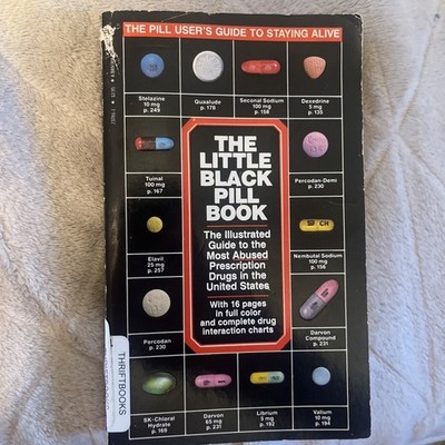 Little Black Pill Book by Lois B. Morris and Bert Stern (1983, paperback)