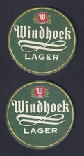 NAMIBIA - Windhoek Beer Mat/Coaster. Front and Reverse are Shown