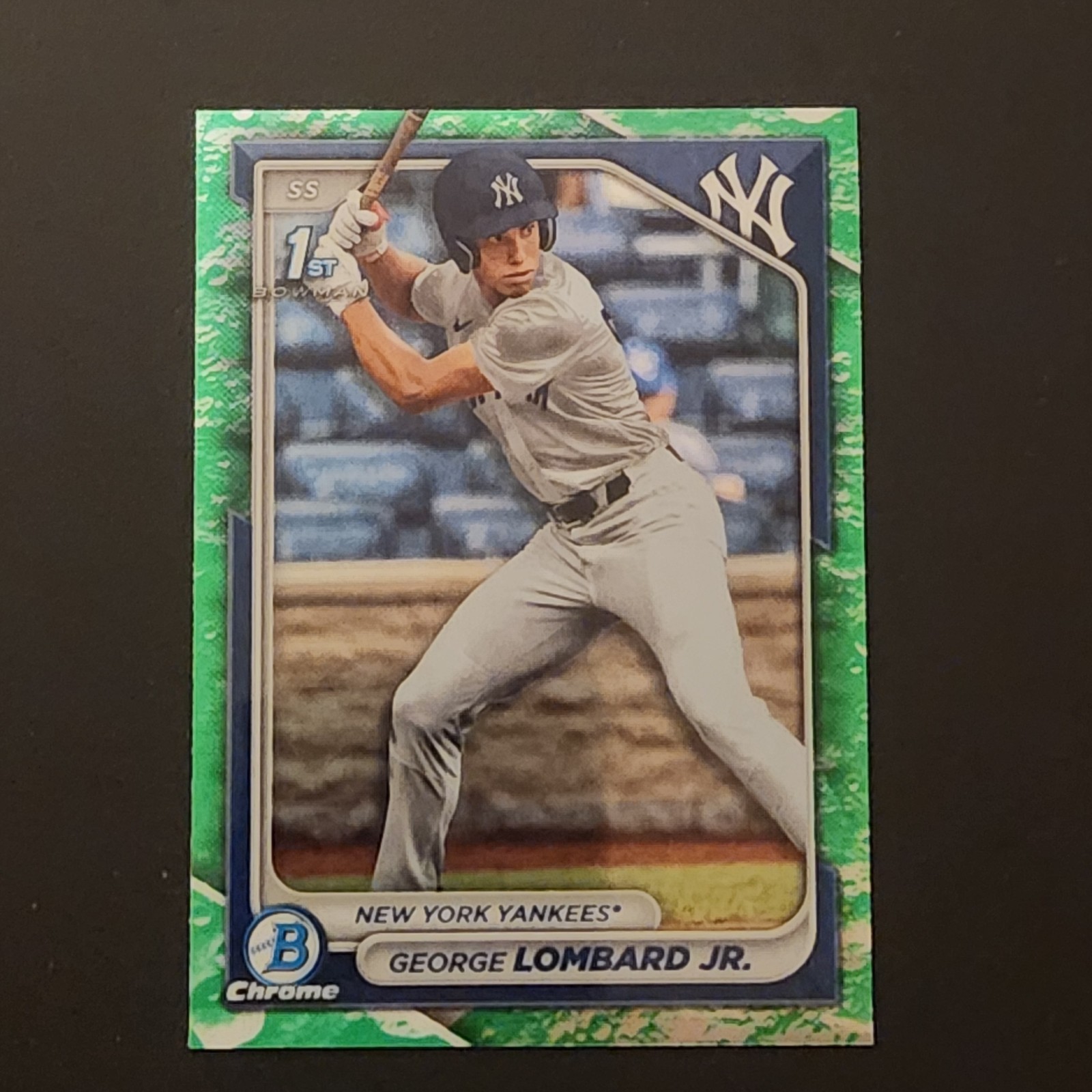 Bowman 2024 Chrome Prospects George Lombard Jr. #BCP-79 Yankees Lunar Glow