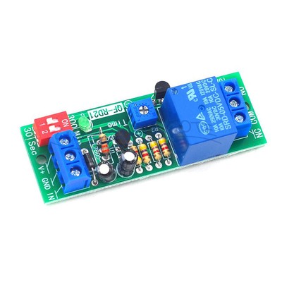 DC5V/12V/24V Adjustable Time Delay Timing Timer Relay Switch Turn ON/OFF Module