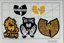 Wu Tang Clan Stickers 5 Sticker Lot