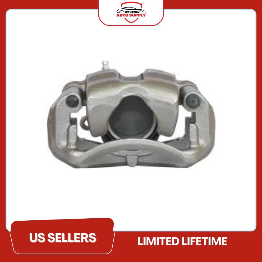 Pinza de freno de disco delantera izquierda con soporte para camioneta Toyota 1984-1995 tracción trasera Foto 2 de 2