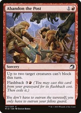[MTG] Abandon the Post (127) (MID) LP-HP