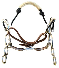 Myler 3 Ring Combo Bit Low Port Comfort Snaffle, 5 1/2" HORSE, MB04 Level 2