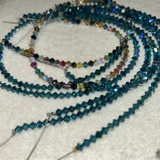 500 St.- Mix-neue Swarovski-Kristalle-ca 5mm-sorgfältig gepflegt-Hobbyauflösung 