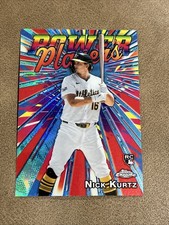 2025 Topps Chrome Update- Power Players Nick Kurtz RC Rookie #PP-30