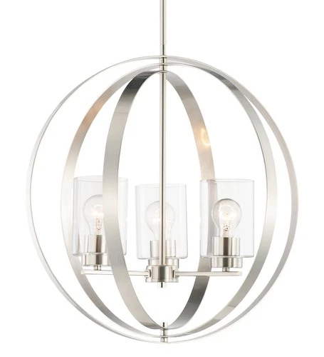 Maxim 25254CL Sentinel 3 Light 21"W Pendant - Picture 1 of 13