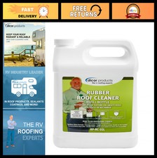Deep Cleaning Rubber RV Roof Cleaner Spray Refill - 1 Gallon, Safe for All Roofs