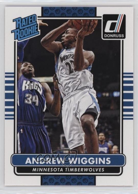 2014-15 Panini Donruss Rated Rookies Andrew Wiggins #201 Rookie RC 06z2
