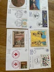 France beautiful SILK 81 different FDC covers from 1994 complete year