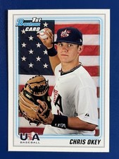 2010 Bowman Draft Picks & Prospects Chris Okey Team USA #BDPP103