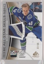 2019-20 SP Game Used All-Star Skills Fabrics 32/35 Elias Pettersson Patch um0