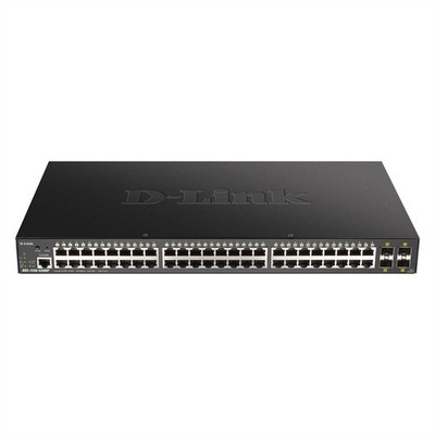D-Link Switch DGS-1250-52XMP E DGS125052XMP DGS-1250-52XMP/E Glasfaser (LWL) ~D~