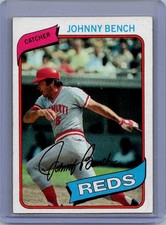 1980 Topps - Johnny Bench #100